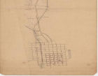 Plan ot the located ꝸ preliminary lines of the Costa Rica R. R. 