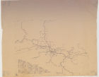Plano de las carreteras existentes de la Gran Área Metropolitana (GAM)